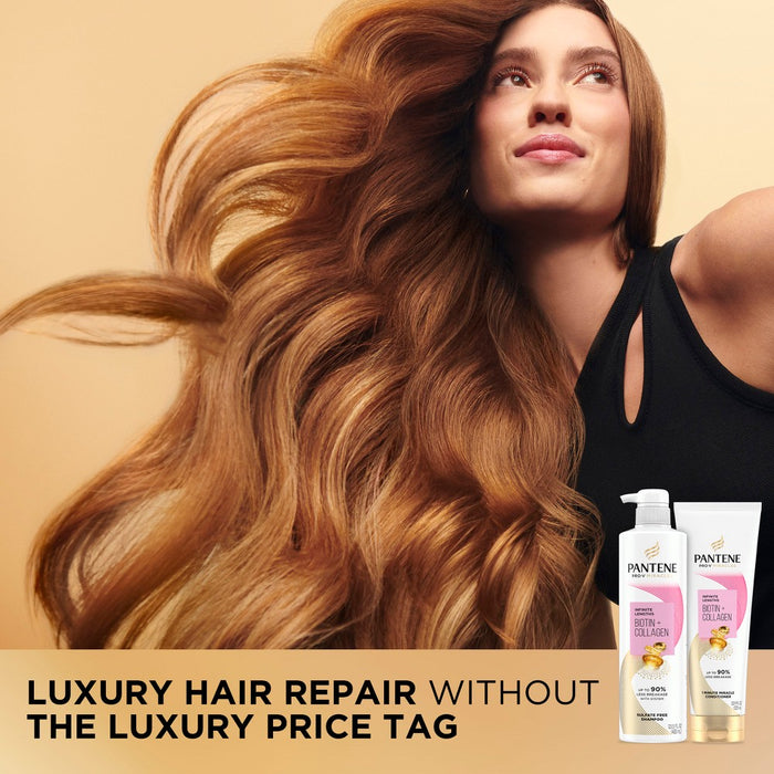 Pantene Pro-V Miracles Infinite Lengths Biotin + Collagen Conditioner - 10.9 fl oz