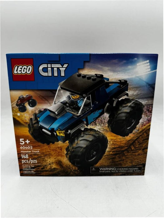 LEGO City Blue Monster Truck Off-Road Toy, Mini Monster Truck 60402