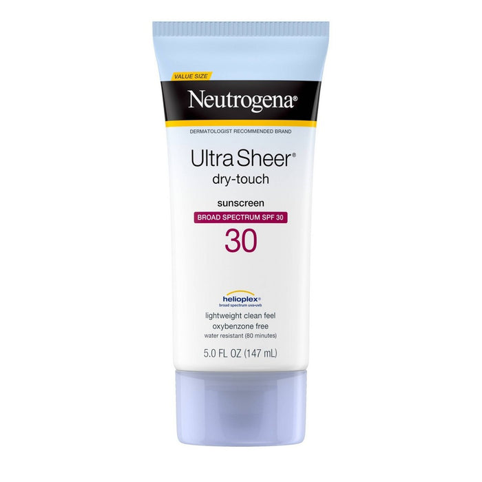 Neutrogena Ultra Sheer Dry-Touch Sunscreen Lotion - SPF 30 - 5 fl oz EXP 09/2026