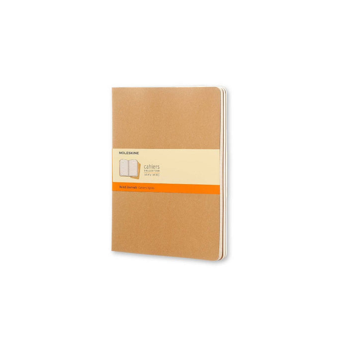 Moleskine Ruled Journal XL Cahier Kraft Brown