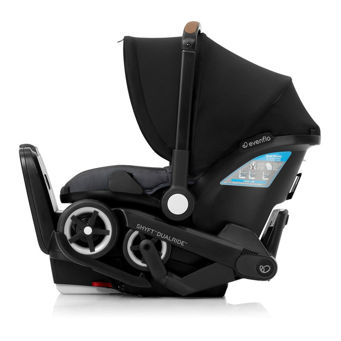 Evenflo Shyft DualRide Travel System with Carryall Storage - Boone Gray (LOCAL PICKUP ONLY)