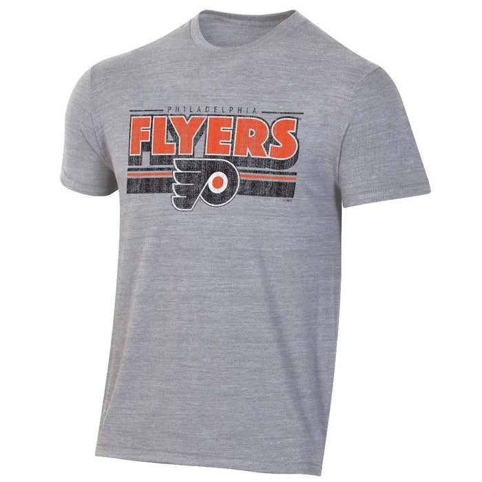 NHL Philadelphia Flyers Men's Short Sleeve Tri-Blend T-Shirt - L