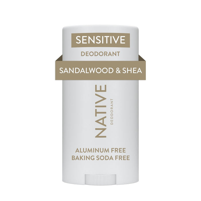 Native Sensitive Deodorant - Sandalwood & Shea - No Baking Soda - 2.65 oz