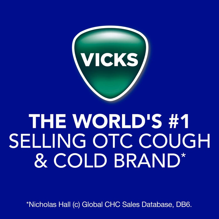 Vicks VapoRub Advanced Plus Cough Suppressant Topical Chest Rub Analgesic Ointment - 2.82oz