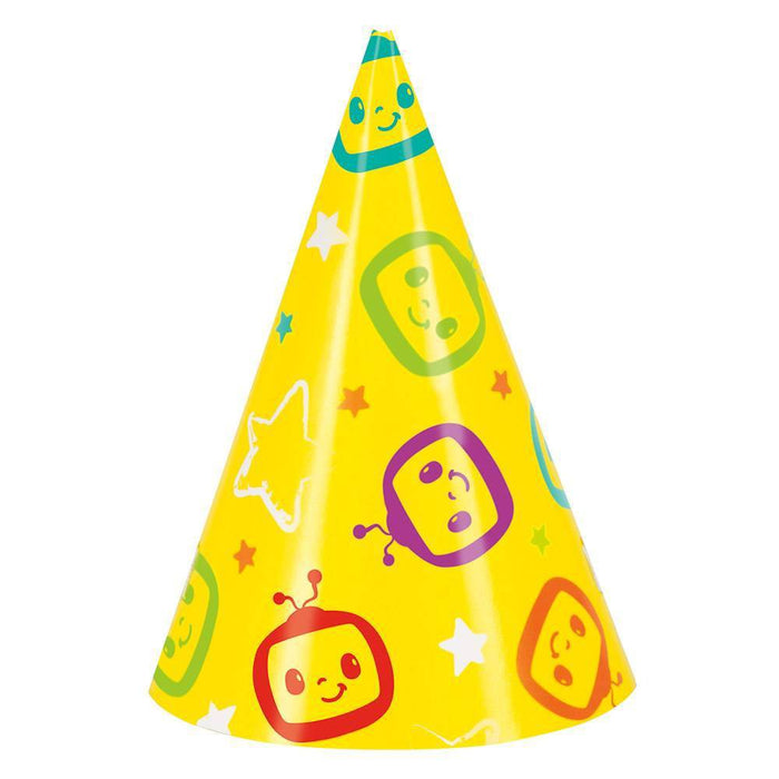 Cocomelon 8ct Mini Party Hats