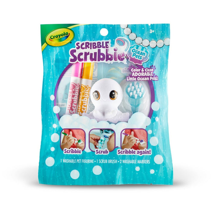 Crayola Scribble Scrubbie Ocean Pets - Assorted Item