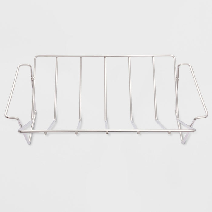 Char-Broil Grill Cookware Rib & Roast Rack - Silver