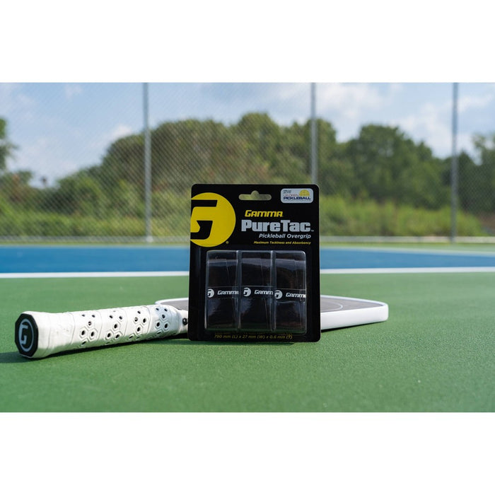 GAMMA Sports PureTac Pickleball Overgrip - Black