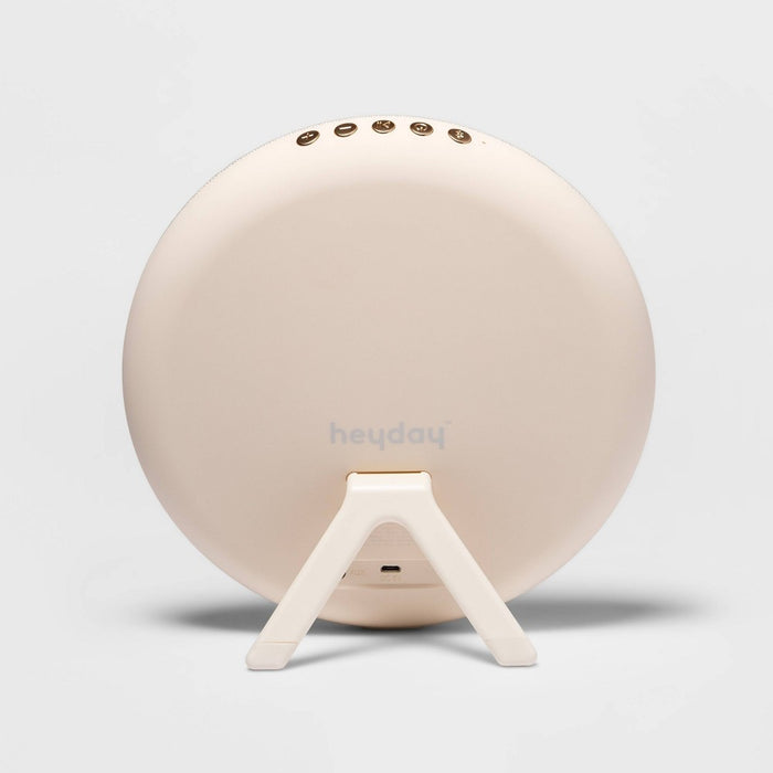 Round Bluetooth Wireless Speaker - heyday Stone White