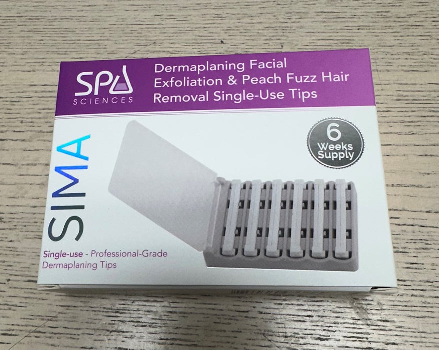 Spa Sciences SIMA Dermaplaning Replacement Safety Tips - 6ct