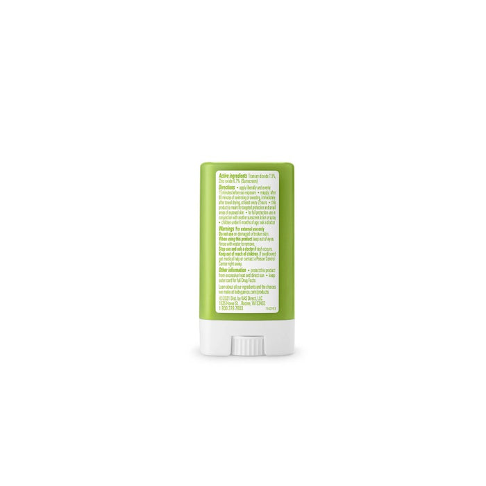 Babyganics Pure Mineral Baby Sunscreen Stick, SPF 50 - 0.47oz