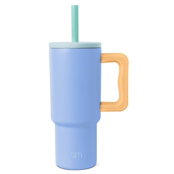 Simple Modern 24oz Stainless Steel Trek Dreaming of Serenity Mix Light Blue
