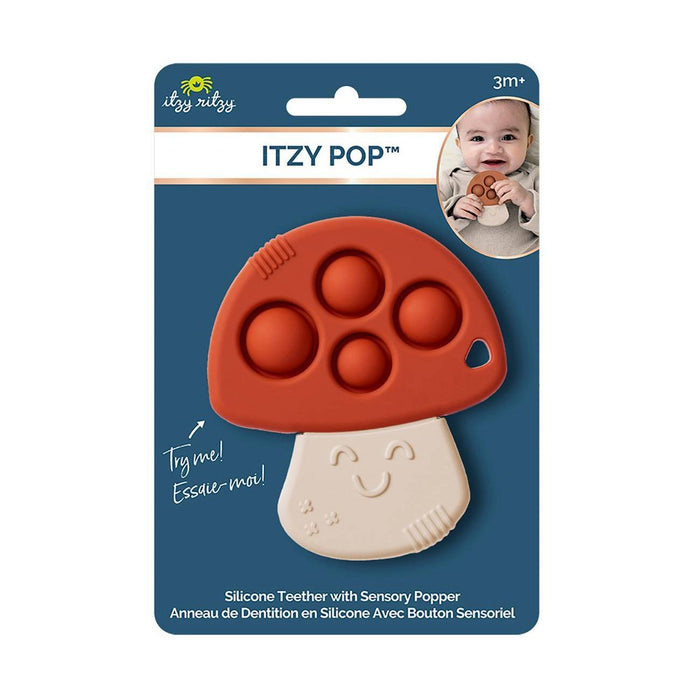 Itzy Ritzy Pop Teethers - Mushroom