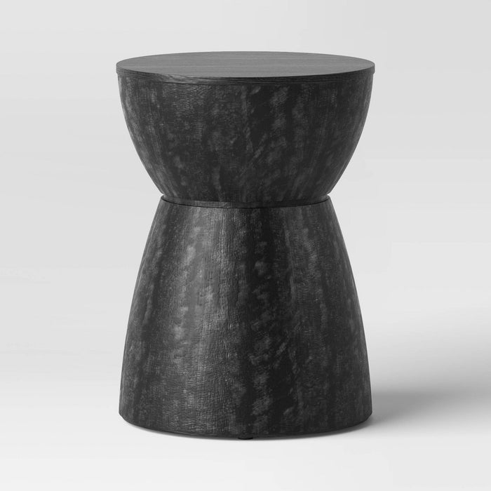 Prisma Accent Table Black - Threshold (LOCAL PICKUP ONLY)