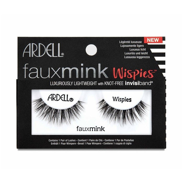 Ardell Eyelash Wispies Faux Mink Black - 1pr