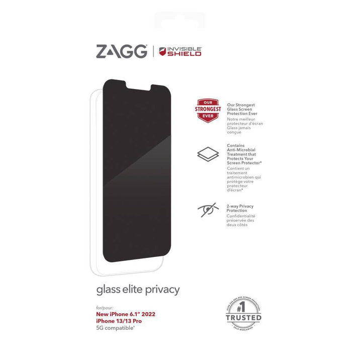 ZAGG Apple iPhone 14 Pro InvisibleShield Glass Elite Privacy AM Screen Protector