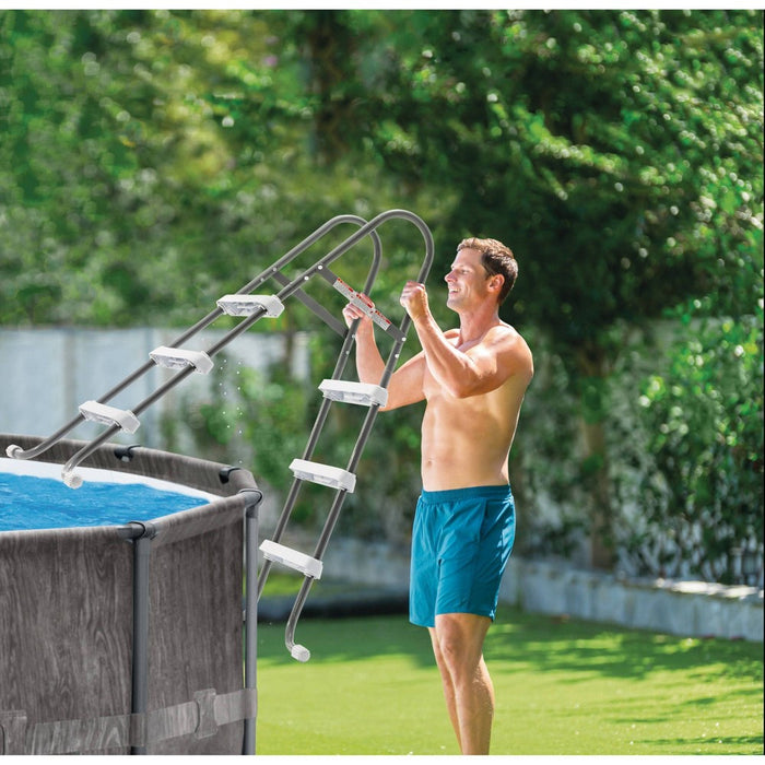 Intex 16' x 48" Ultra XTR Frame Above Ground Pool - Graywood Print (LOCAL PICKUP ONLY)