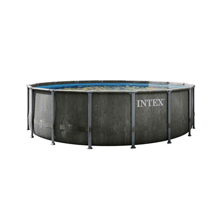 Intex 16' x 48" Ultra XTR Frame Above Ground Pool - Graywood Print (LOCAL PICKUP ONLY)