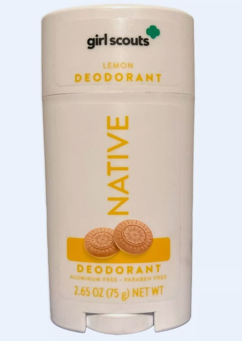 Native Limited Edition Girl Scout Lemon Cookie Deodorant - 2.65oz