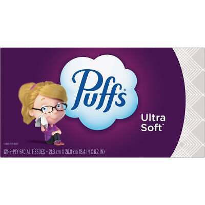 Puffs Facial Tissue Ultra Soft Family - 124ct