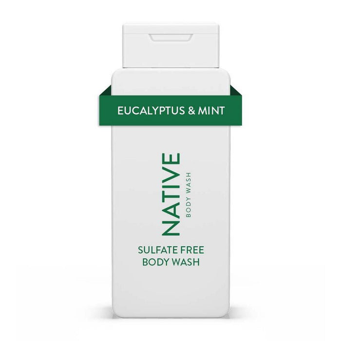 Native Body Wash - Eucalyptus & Mint - Sulfate Free - 18 fl oz