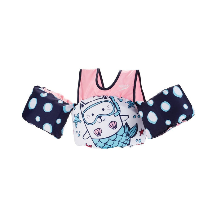 Speedo Splash Jammer Life Jacket Vest - White Mer Cat