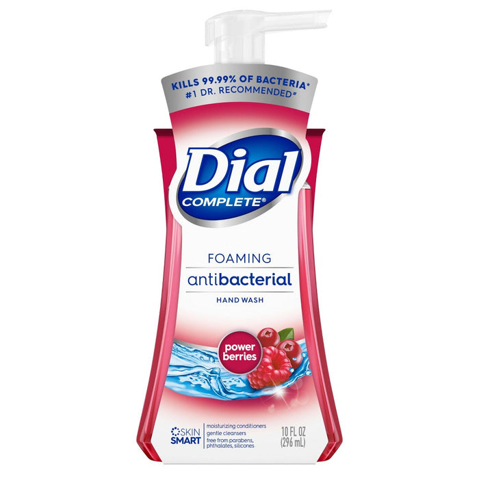 Dial Complete Antibacterial Foaming Hand Wash - Power Berries - 10 fl oz