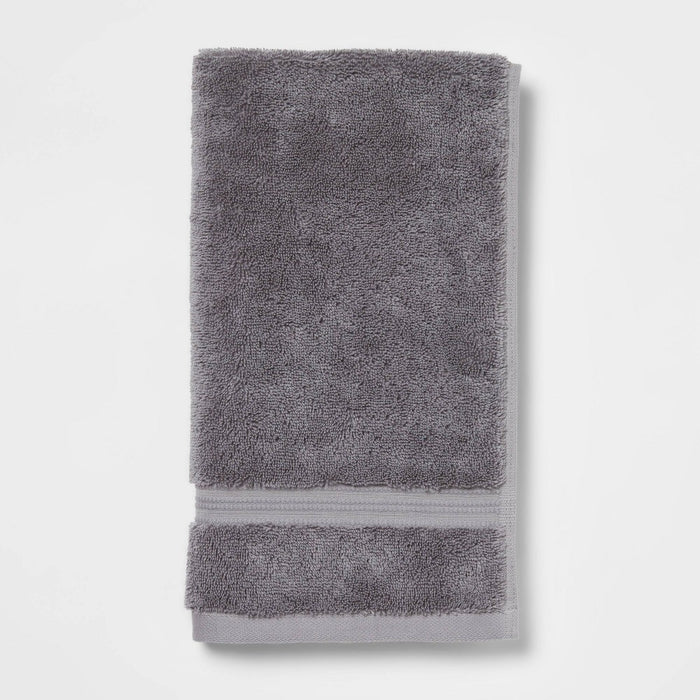Total Fresh Antimicrobial Hand Towel Dark Gray - Threshold
