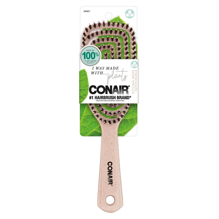 Conair Consciously Minded Porcupine Flexi Head Detangle Hair Brush