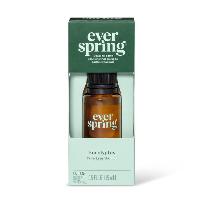 Eucalyptus Pure Essential Oil - 0.5 fl oz - Everspring