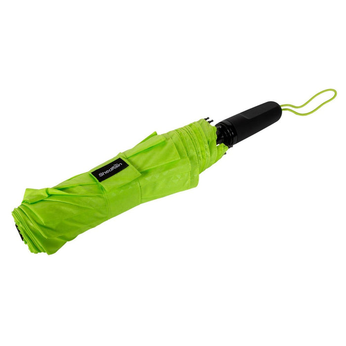 ShedRain JUMBO Auto Open Auto Close Compact Umbrella - Lime Green