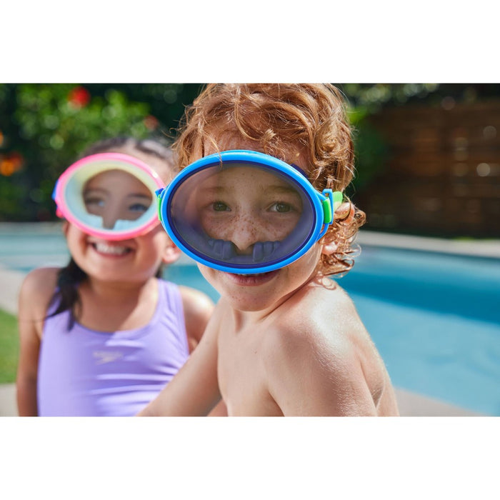 Speedo Kids' Porto Swim Mask - Blue