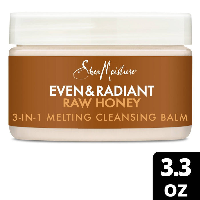 SheaMoisture Even & Radiant Raw Honey 3-in-1 Cleansing Balm - 3.2oz