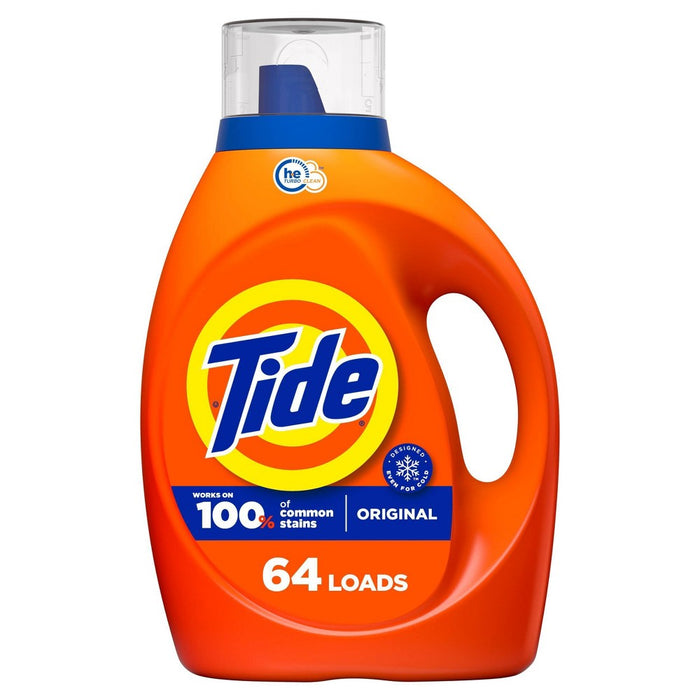 Tide High Efficiency Liquid Laundry Detergent - Original - 84 fl oz