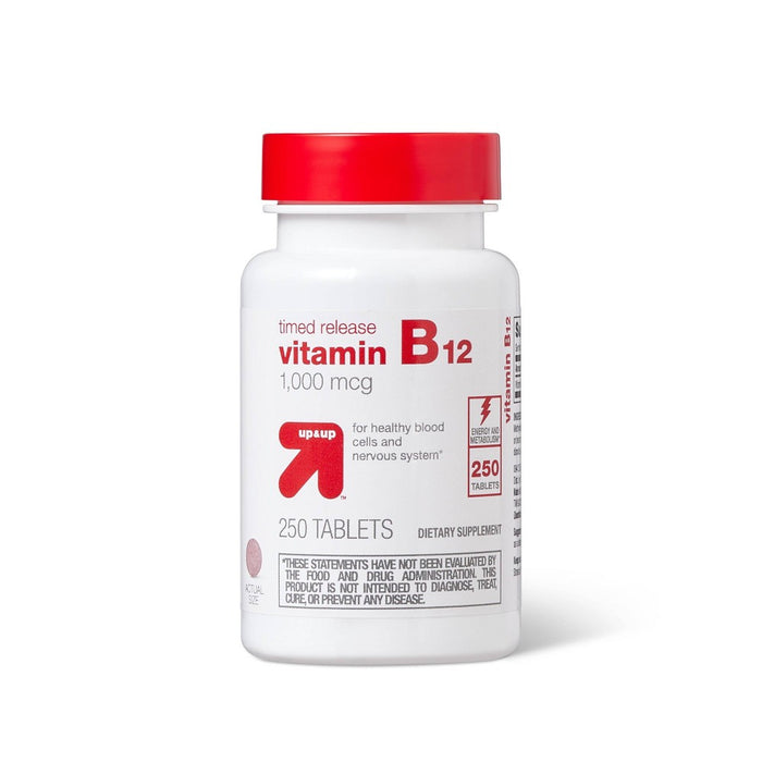 Vitamin B12 Dietary Supplement Timed Release Tablets - 250ct - up & up