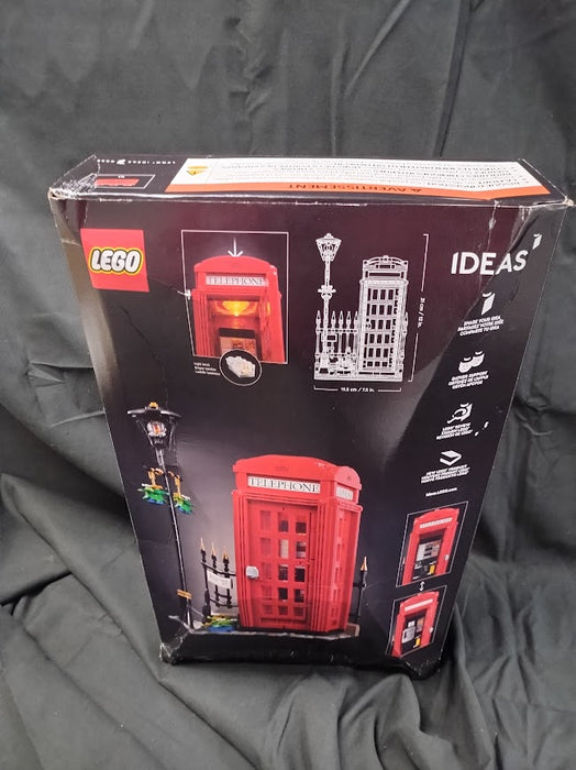 LEGO Ideas Red London Telephone Box 21347 SEE DETAILS