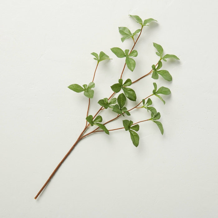 18" Faux Gypsophila Leaf Stem - Hearth & Hand with Magnolia