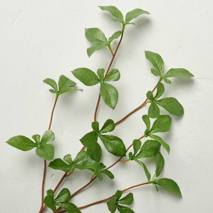18" Faux Gypsophila Leaf Stem - Hearth & Hand with Magnolia