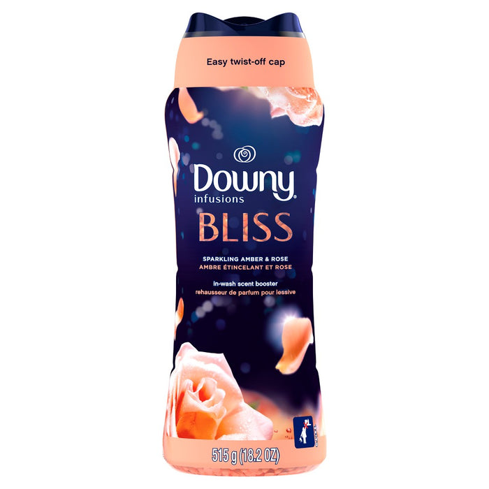 Downy Infusions Bliss Sparkling Amber & Rose In-Wash Scent Booster Beads - 18.2oz