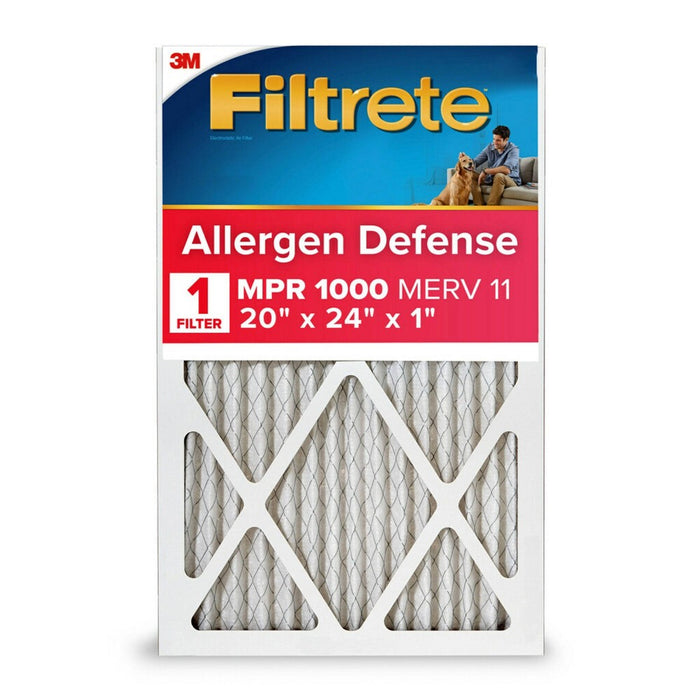 Filtrete 20x24x1 Allergen Defense Air Filter 1000 MPR