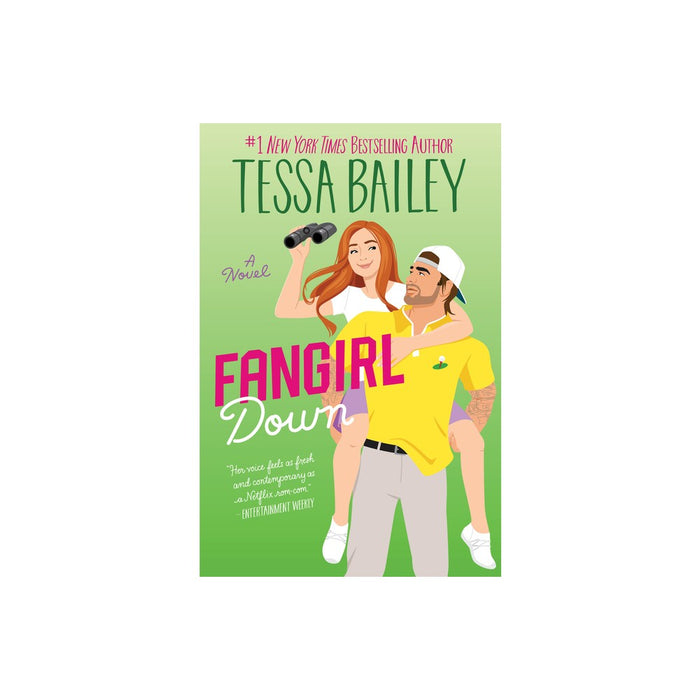 Fangirl Down - (Big Shots) by Tessa Bailey (Paperback)