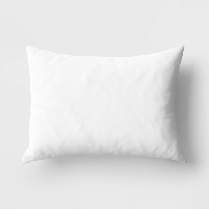 Poly Filled Lumbar Throw Pillow Ivory - Threshold