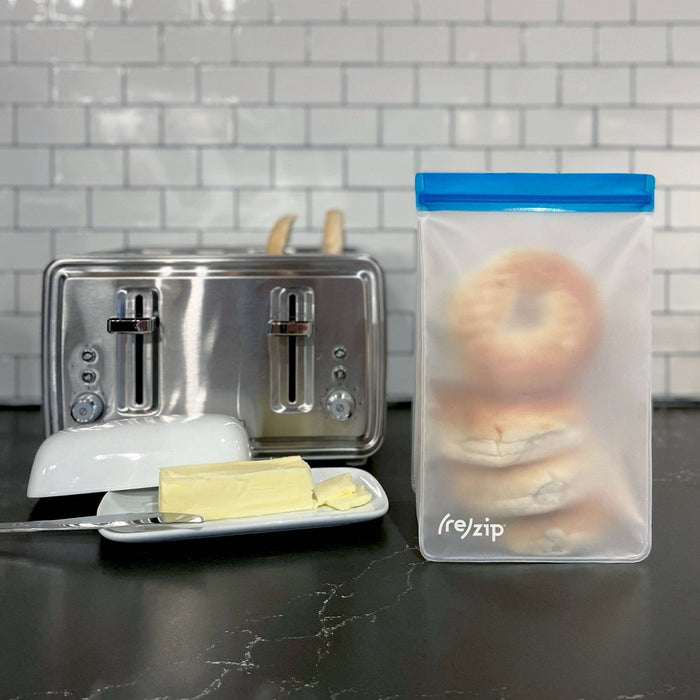 (re)zip Stand Up Tall Leakproof Storage Bag Set - 6 Cup + 8 Cup