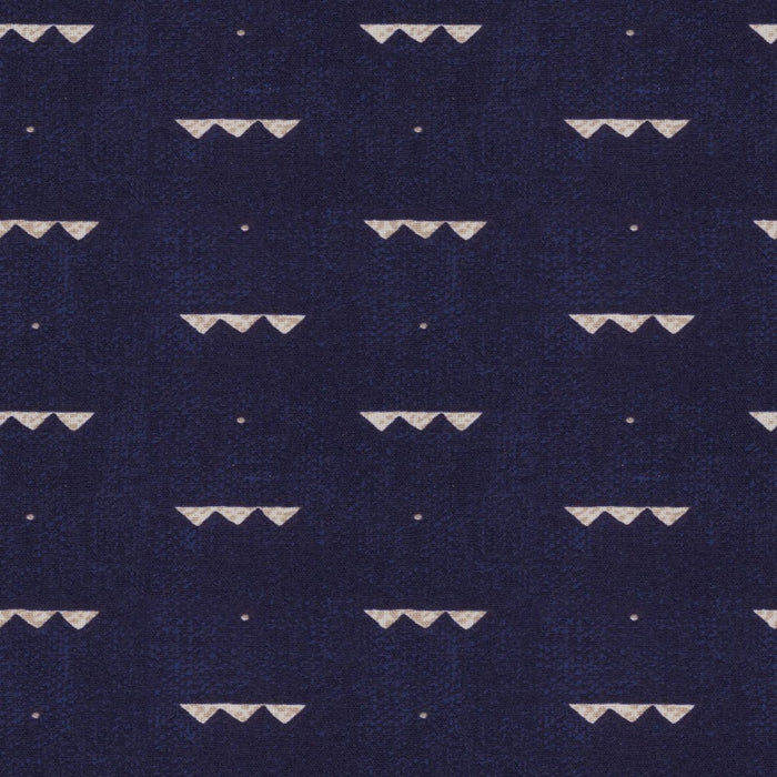 18"x20" Geometric Woven Outdoor Chair Seat Cushion Dark Blue - Threshold