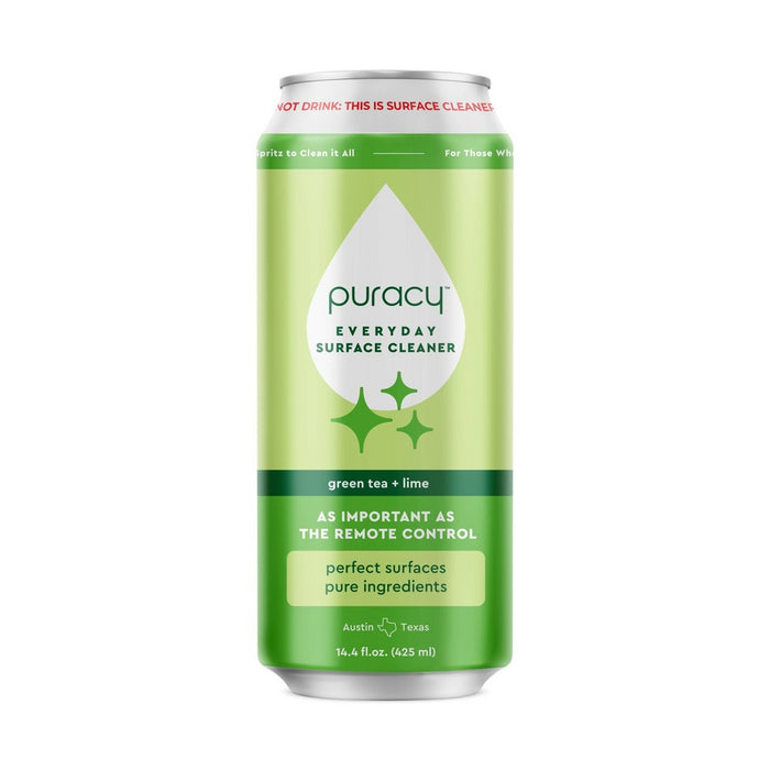 Puracy Green Tea & Lime Clean Surface Cleaner Refill Can - 14.4 fl oz