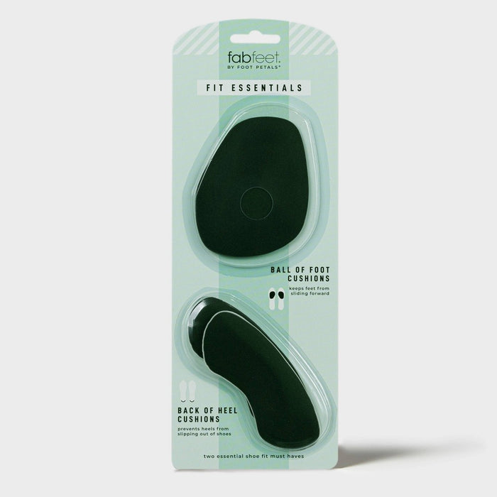 Fab Feet Women's by Foot Petals Fit Essentials Shoe Cushions - Black