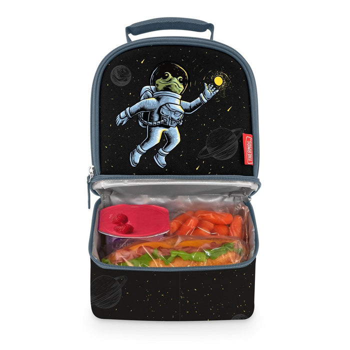 Thermos Dual Compartment Lunch Bag - Space Frog