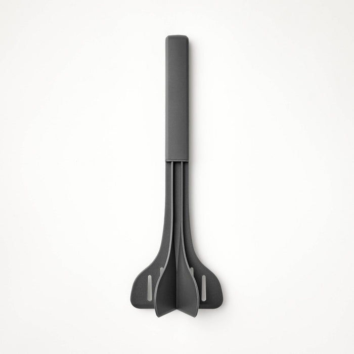 Nylon Soft Grip Ground Meat Chopper Gray - Figmint