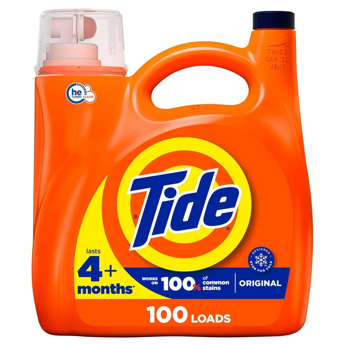 Tide Original HE Compatible Liquid Laundry Detergent Soap - 132 fl oz