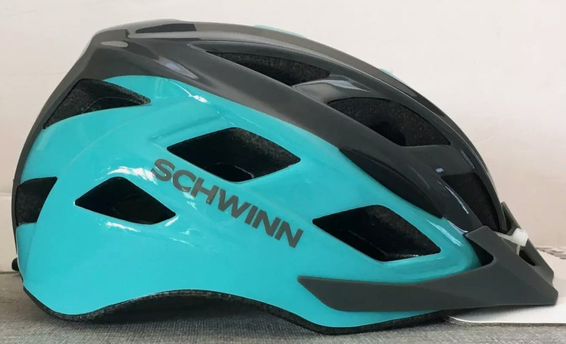 Schwinn Dash Adult Helmet - Gray/Teal